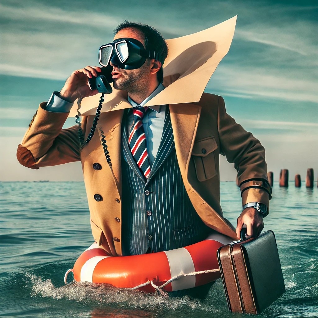 SCUSA STO IN VACANZA!